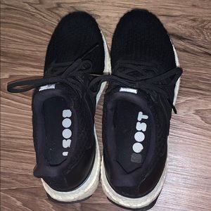 Women’s black Adidas ultra boost